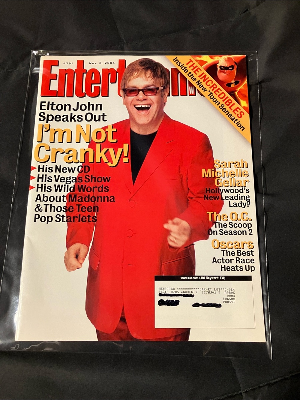 Entertainment Weekly - ELTON JOHN
